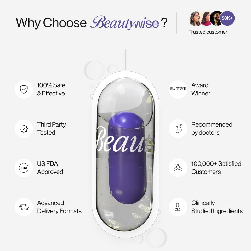 Beautywise Dual Action Body Shape | Weight Management | Helps Convert Fat into Energy Supplement for Men & Women (30 Capsules