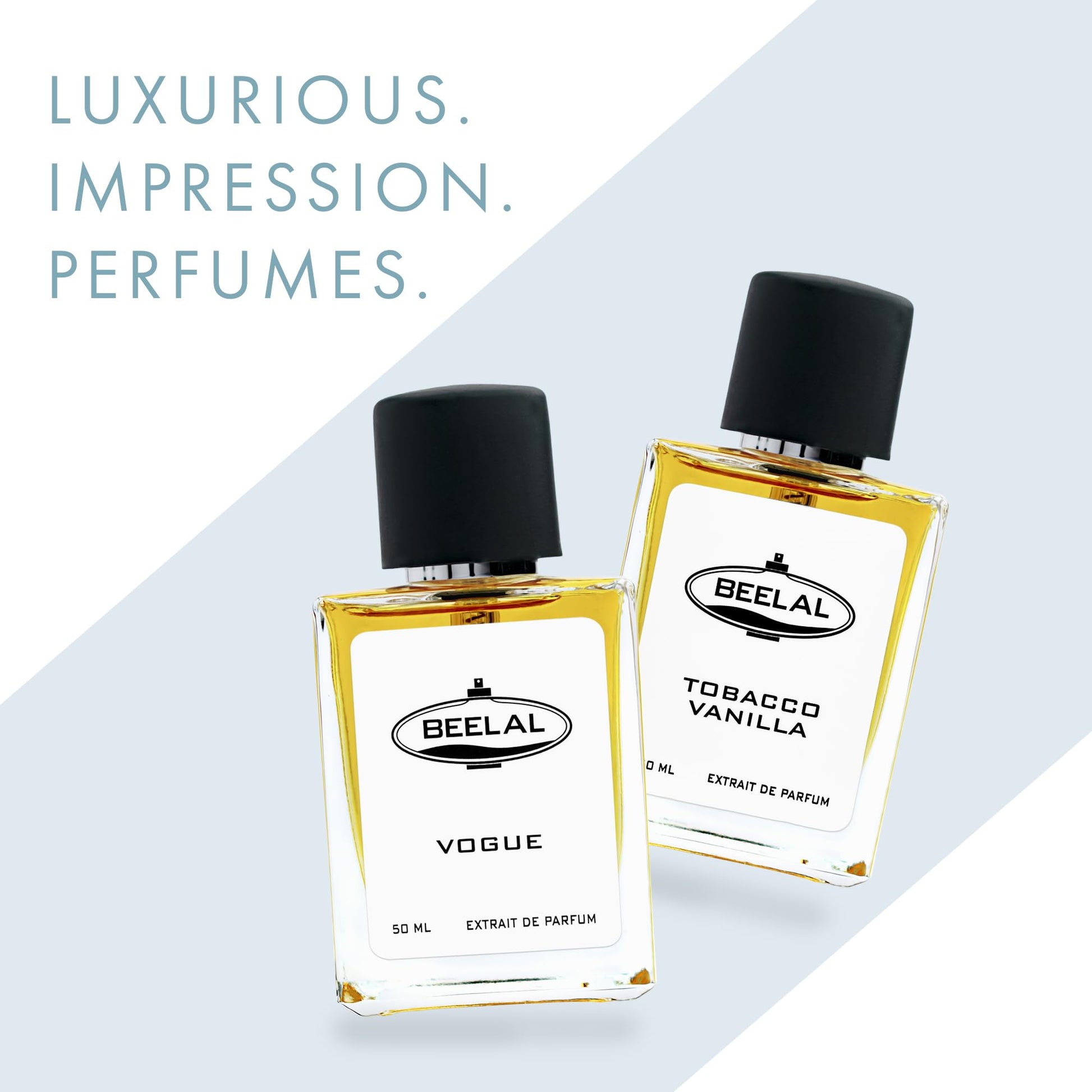 BEELAL Vanilla Musk Extrait De Parfum, 50ml, Unisex Eau de Parfum Spray - ingredients panel