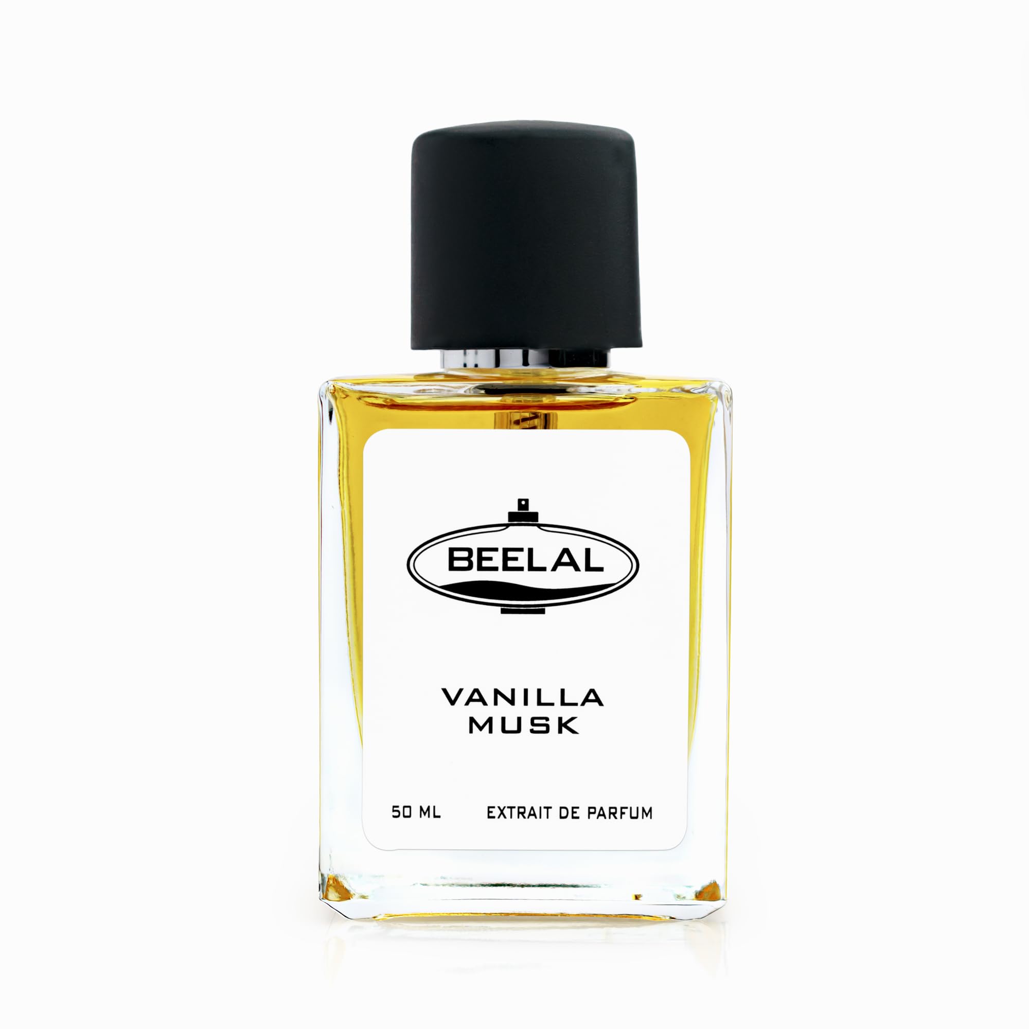 BEELAL Vanilla Musk Extrait De Parfum, 50ml, Unisex Eau de Parfum Spray - close-up detail