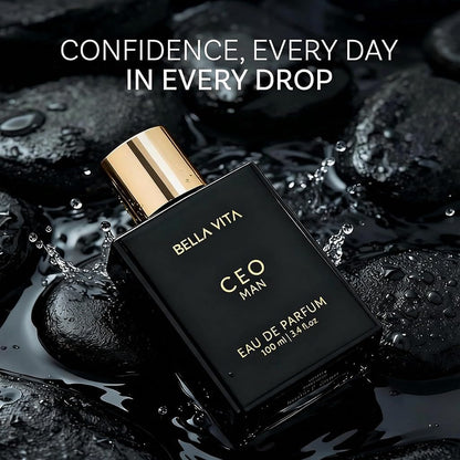 Bella Vita CEO Man Eau De Parfum, 20ml, Office Wear Fragrance for Men - in use (16)