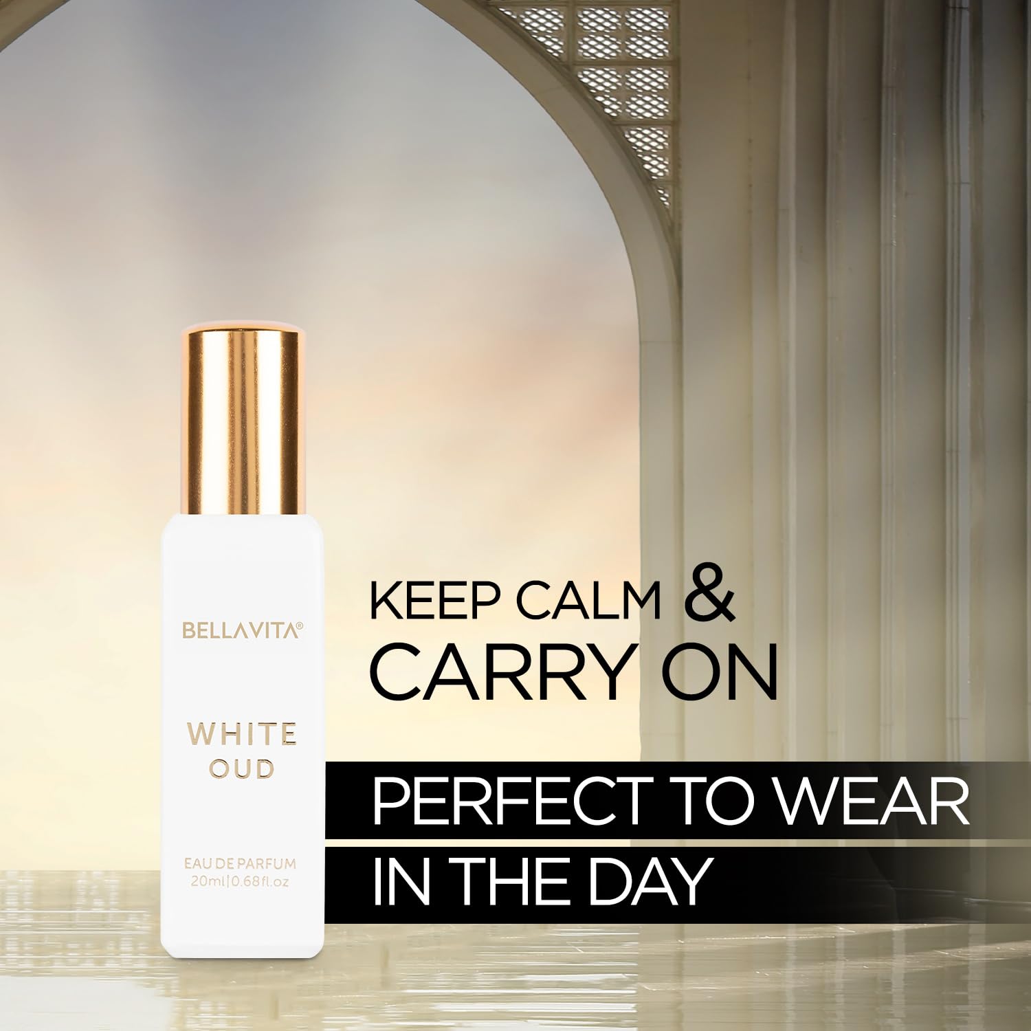 Bella Vita Organic CEO Man & White Oud Eau de Parfum Duo, 2x20ml, Unisex Woody Spicy Citrus Fragrance - close-up detail