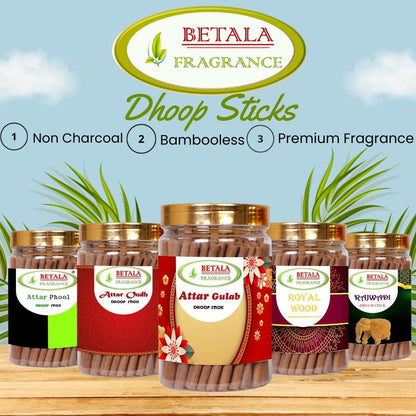 BETALA FRAGRANCE Chandan Sandalwood Dhoop Sticks, Incense Sticks for Pooja with Holder - in use (21)