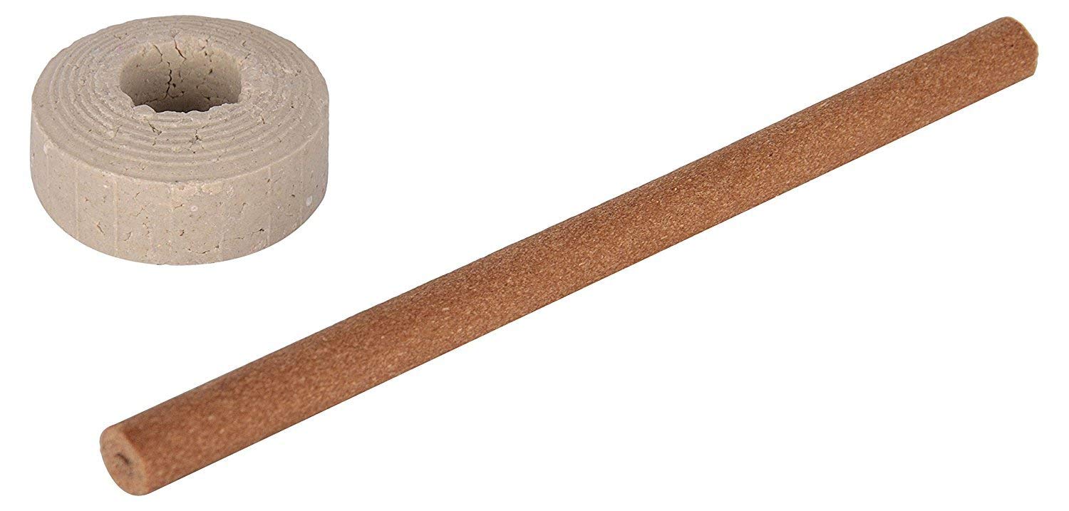 BETALA FRAGRANCE Chandan Sandalwood Dhoop Sticks, Incense Sticks for Pooja with Holder - label detail