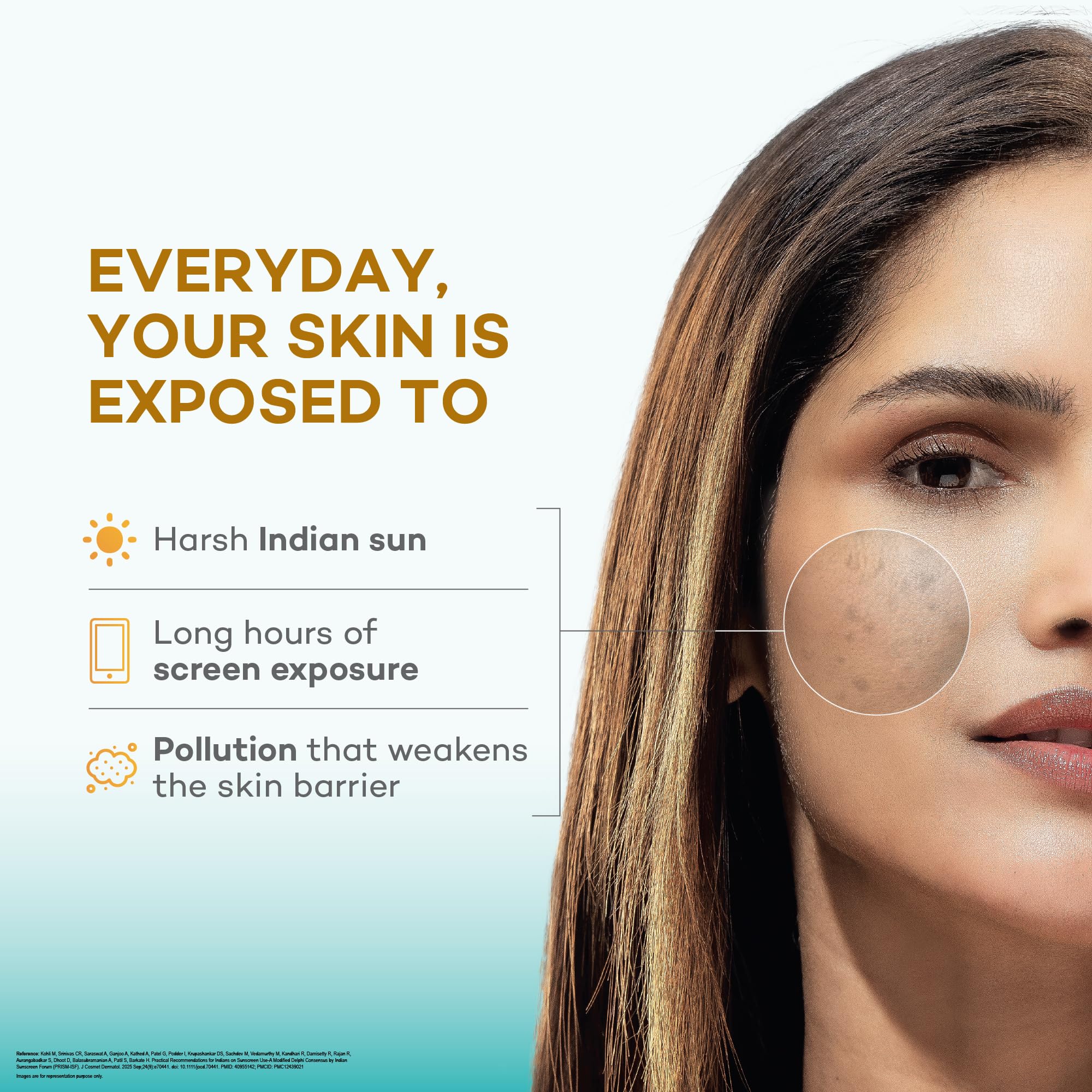 Bi-Luma Sunscreen SPF 50+ PA++++ 50ml, Broad Spectrum UVA/UVB, Paraben-Free, Fragrance-Free, for All Skin Types - packaging