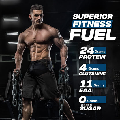 Bigmuscles Nutrition Essential Whey Protein, 1000g, 24g Protein per Serving, with Digestive Enzymes, Vitamins & Minerals - in