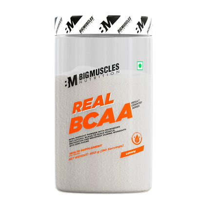Bigmuscles Nutrition Real BCAA Powder, Vegan Micronized BCAA Supplement, 5g per Serving (13)