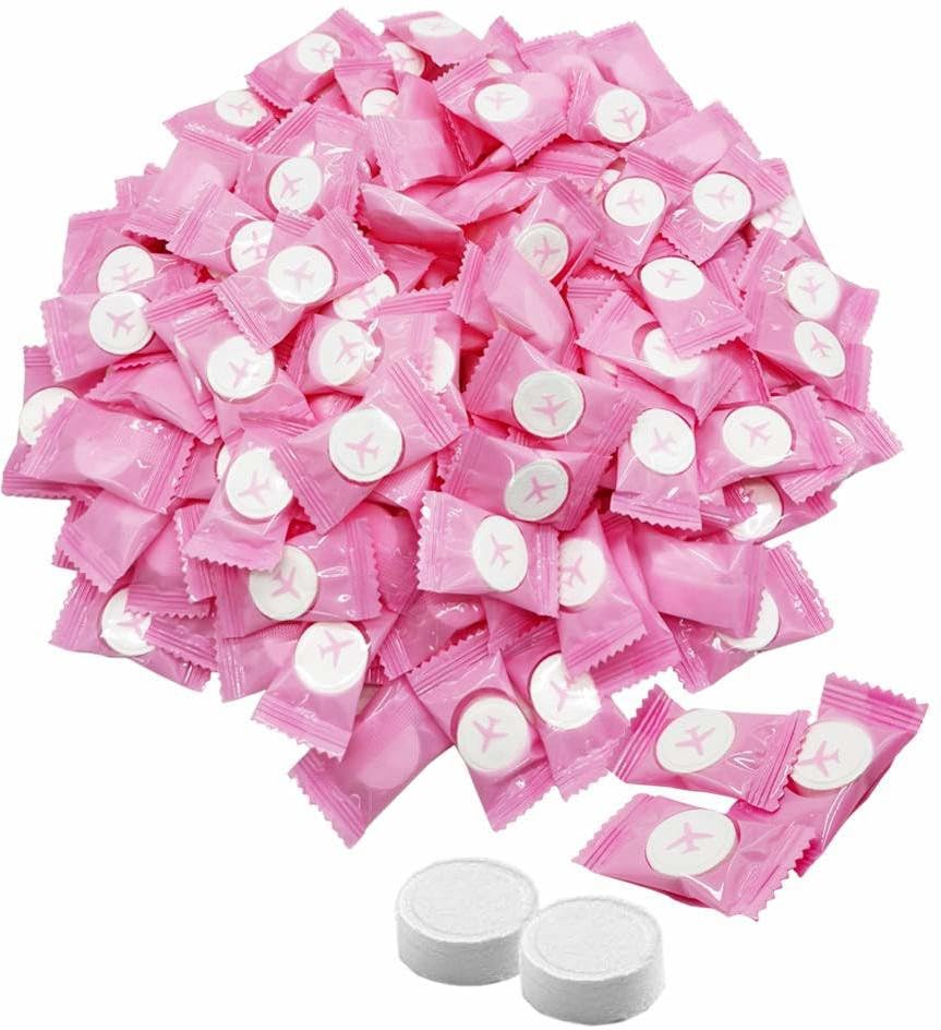Bindian Compressed Towel Tablets, Water Activated Coin Tissue, Disposable Facial Cleansing Makeup Remover Pads, Pack of 20