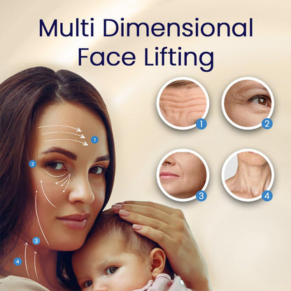 Bio Essence Bio-Vlift 4V Face Lifting Cream, 45g, with Hyaluronic Acid, Fermented Rice & Niacinamide - front view