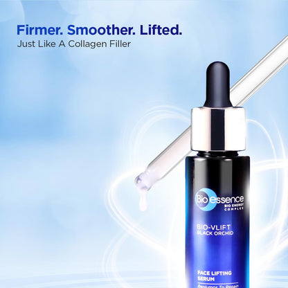 Bio-essence Bio-Vlift Face Lifting Serum (30ml) | Firming, Tightening, Lifting, Serum with Ceramide, Hyaluronic Acid, Niacina
