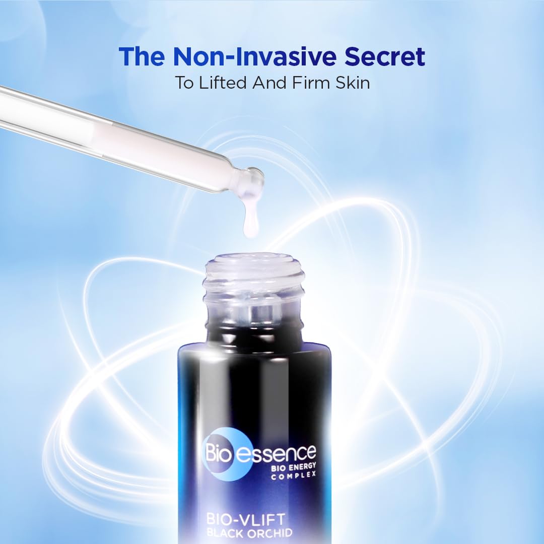 Bio-essence Bio-Vlift Face Lifting Serum (30ml) | Firming, Tightening, Lifting, Serum with Ceramide, Hyaluronic Acid, Niacina