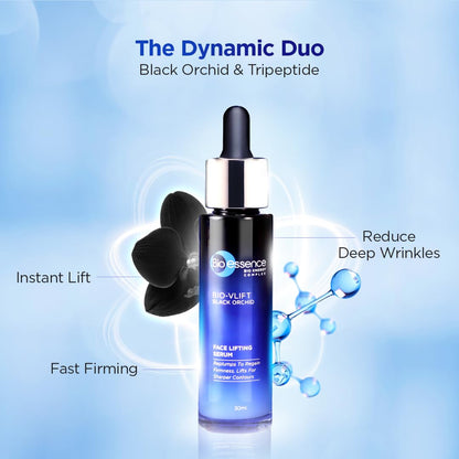 Bio-essence Bio-Vlift Face Lifting Serum (30ml) | Firming, Tightening, Lifting, Serum with Ceramide, Hyaluronic Acid, Niacina
