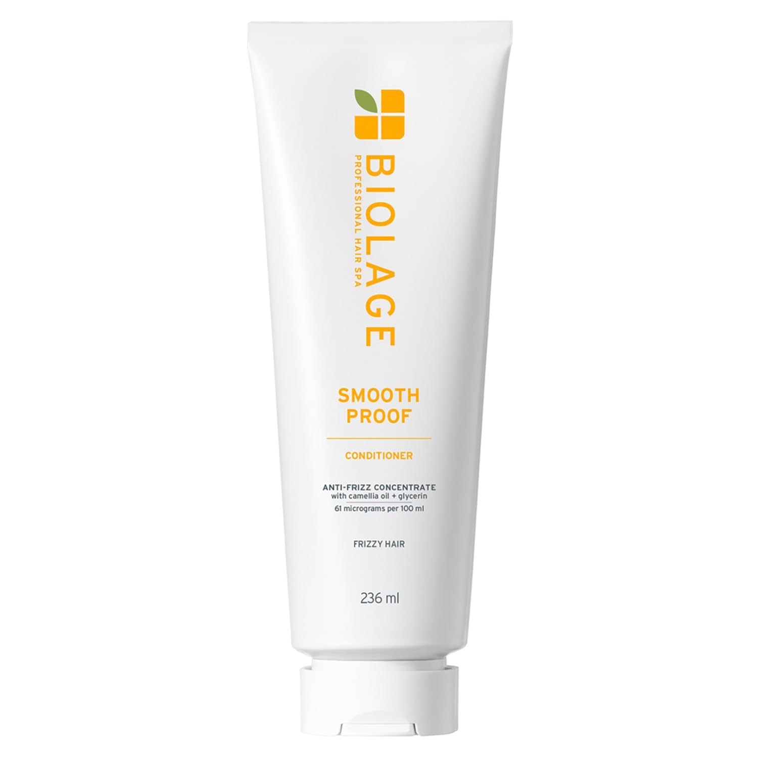 Biolage Smooth Proof Anti-Frizz Conditioner with Camellia Oil and Glycerin, Vegan and Cruelty-Free