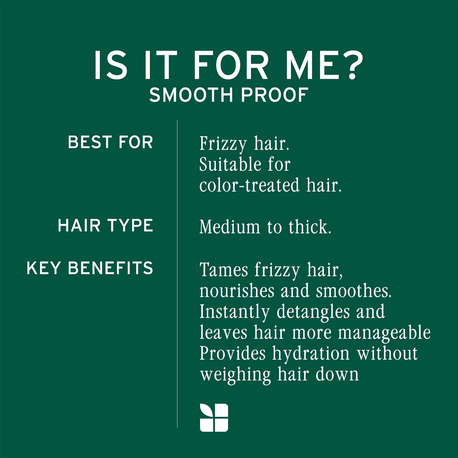 Biolage Smooth Proof Anti-Frizz Conditioner with Camellia Oil and Glycerin, Vegan and Cruelty-Free - close-up detail