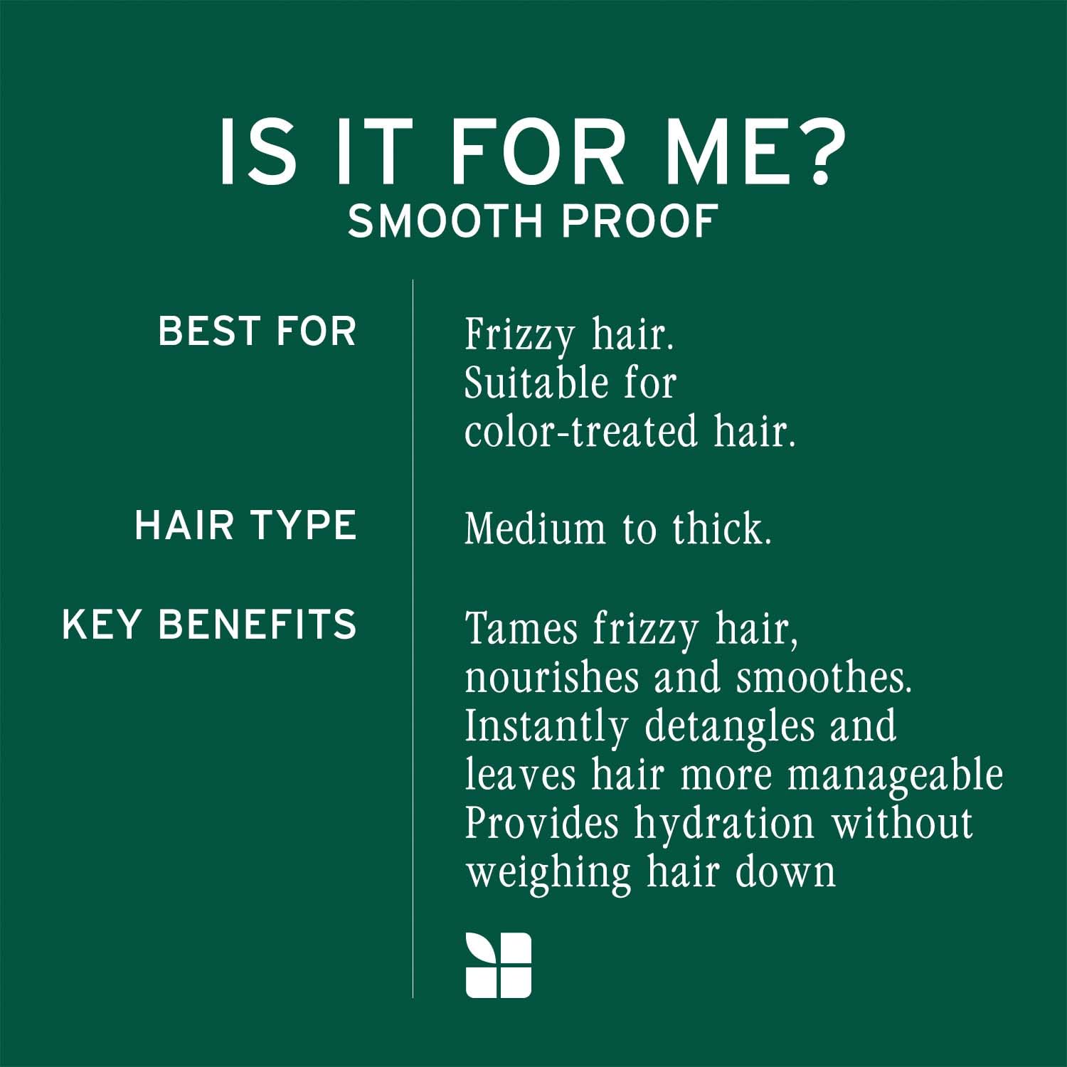 Biolage Smooth Proof Anti-Frizz Shampoo, 400ml, with Camellia Oil and Glycerin, Vegan Formula, Cruelty-Free, Unisex - close-u