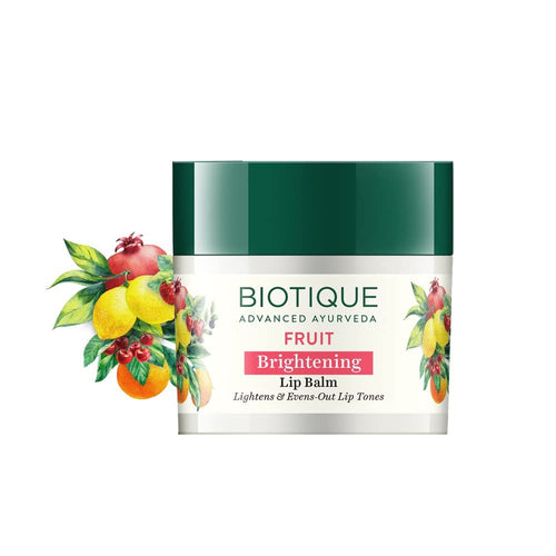 Biotique Bio Fruit Moisturizing Lip Balm with Botanical Extracts, 12g, All Skin Types