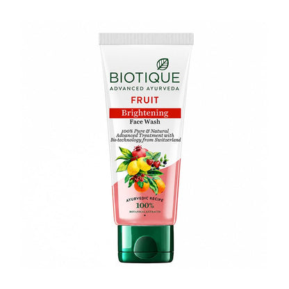 Biotique Fruit Brightening Face Wash, 100% Botanical Extracts, Soap-Free, All Skin Types (8)