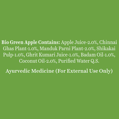 Biotique Green Apple Shine & Gloss Shampoo and Conditioner, Botanical Hair Cleanser with Green Apple Extract, pH-Balanced For