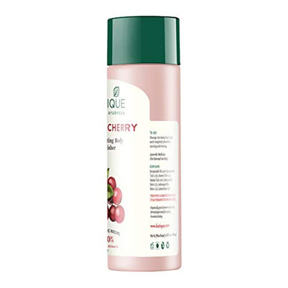 Biotique Winter Cherry Rejuvenating Body Lotion with Ashwagandha and Almond Oil, Botanical Body Moisturizer - back view (11)