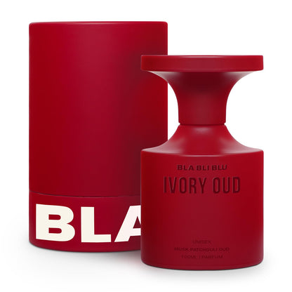 BLA BLI BLU Ivory Oud Unisex Parfum, 100ml with Oud, Patchouli and Spicy Notes, Long-Lasting Formula