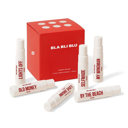 BLA BLI BLU Perfume Trial Set for Men, 4x7ml, Parfum Fragrance Collection, 25% Oil Concentration (7)