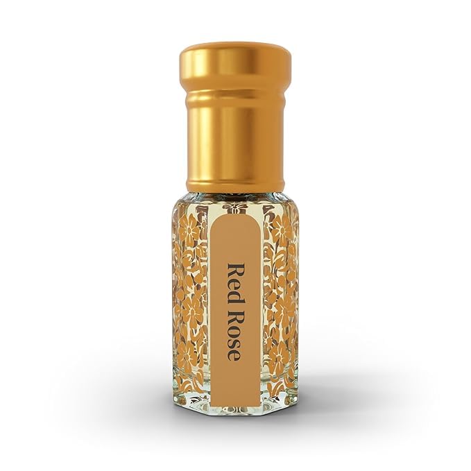 Bliss Blast Kannauj Attar Asli Gulab Rose Fragrance, 8ml Roll-on, Alcohol-free, Unisex, Gift Box