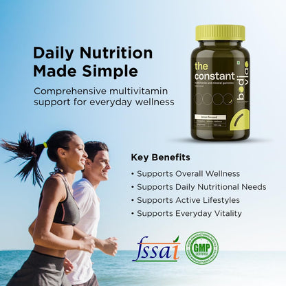 Bodivigo The Constant |Multivitamin & Mineral Gummies for For the Whole Family| Supports Metabolism, Balance & Resilience |Pl