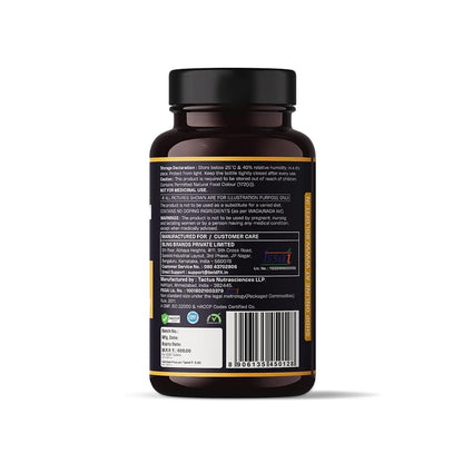 Boldfit Multivitamin Tablets for Men, 120 Veg Tablets with Probiotics, Vitamin C, E, B12, B6, Zinc & Grape Seed Extract - in