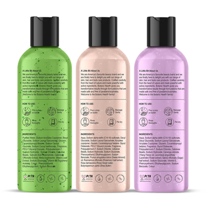 Botanic Hearth Body Wash Shower Gel, 245ml, Sulfate & Paraben Free, PETA Certified Cruelty-Free, Adult - close-up detail (21)
