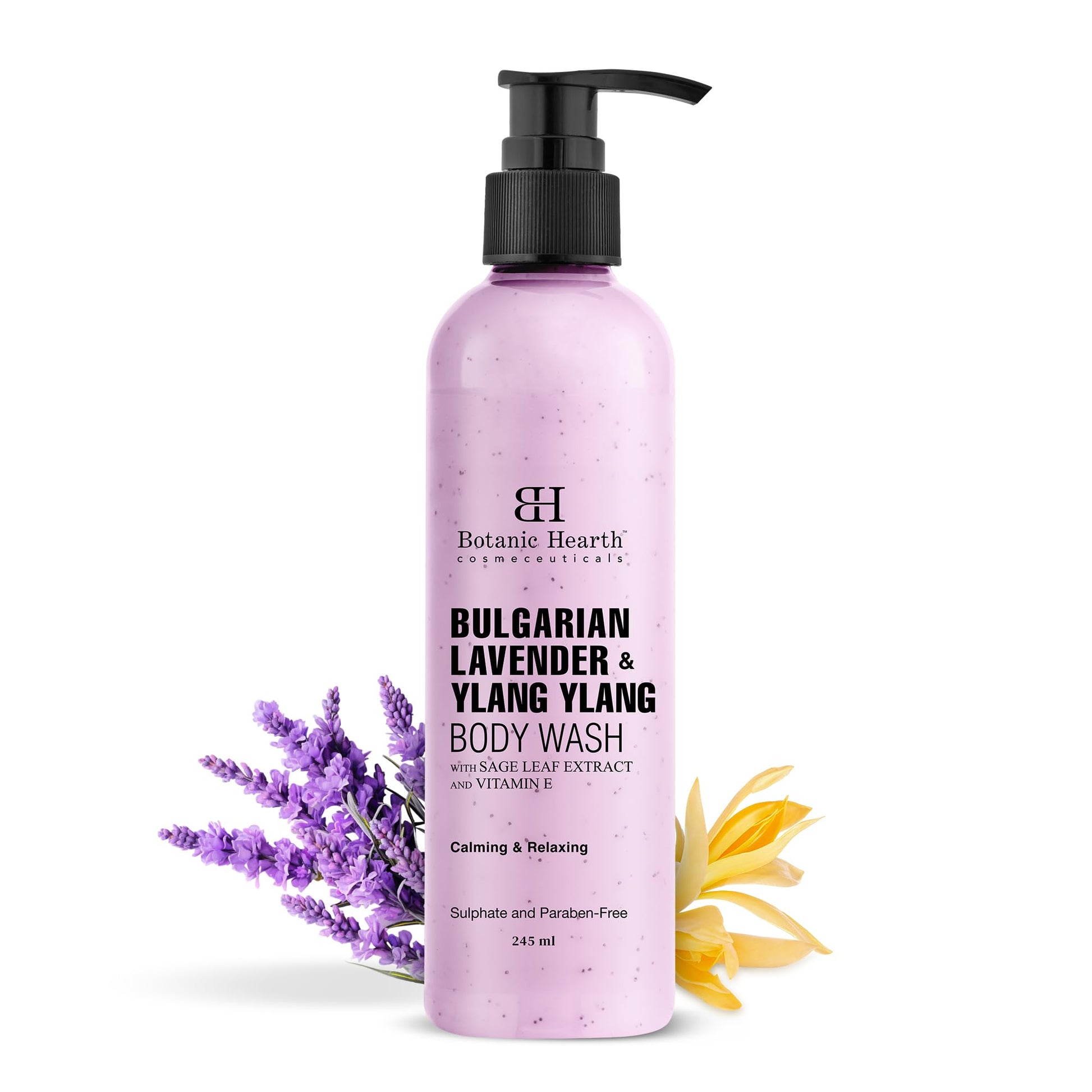 Botanic Hearth Body Wash Shower Gel, 245ml, Sulfate & Paraben Free, PETA Certified Cruelty-Free, Adult (22)