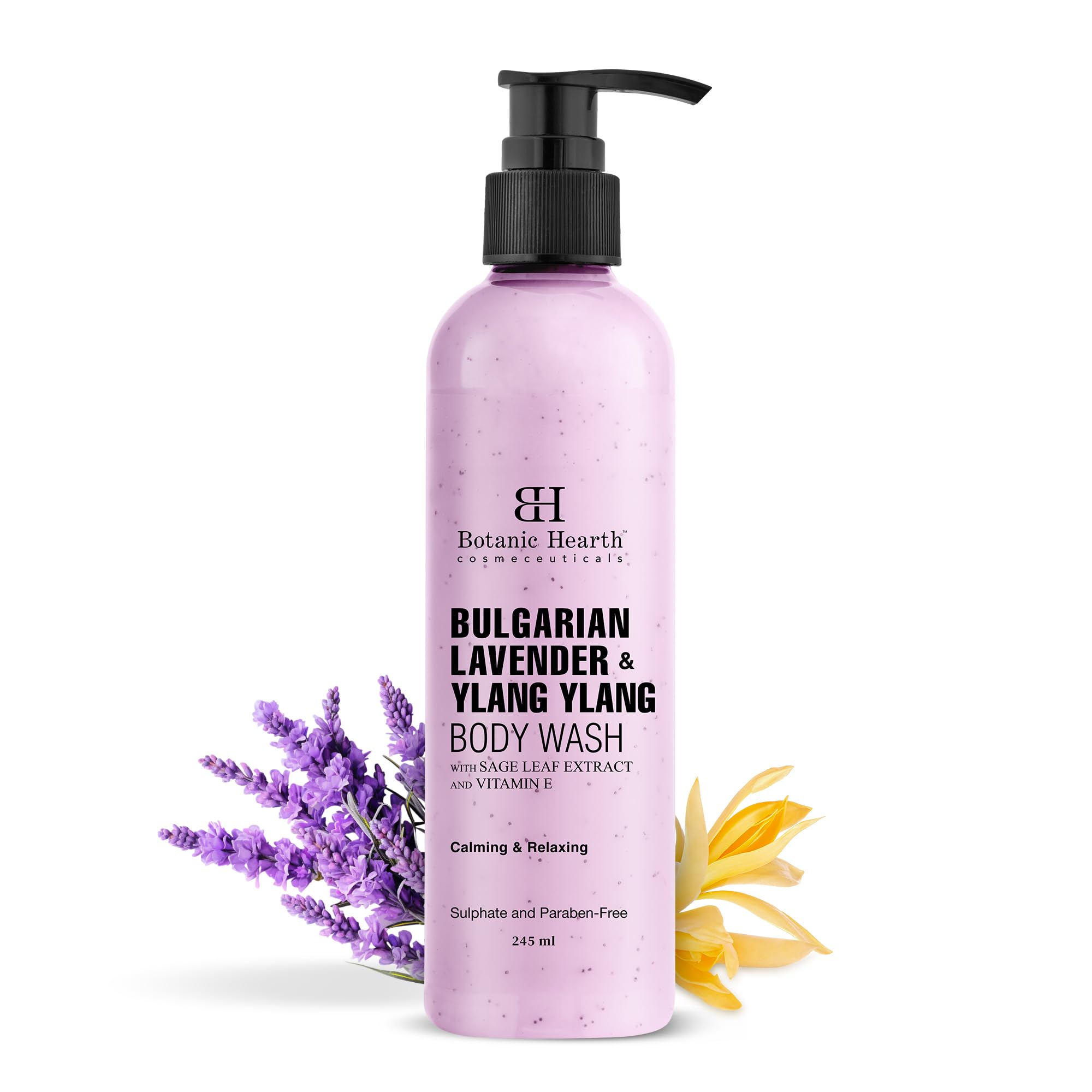 Botanic Hearth Body Wash Shower Gel, 245ml, Sulfate & Paraben Free, PETA Certified Cruelty-Free, Adult (22)