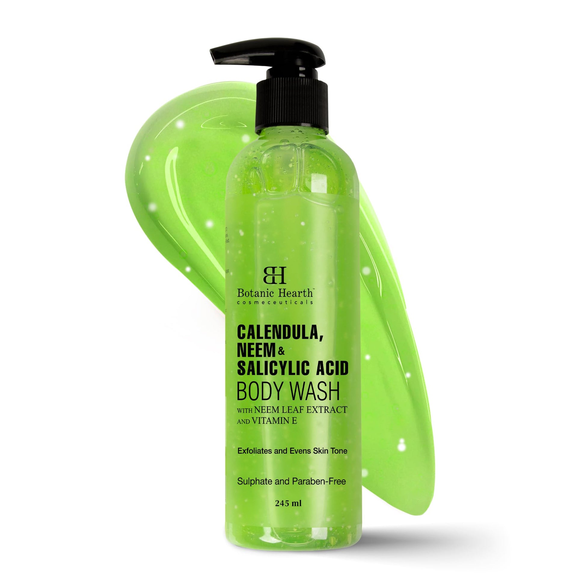 Botanic Hearth Body Wash Shower Gel, 245ml, Sulfate & Paraben Free, PETA Certified Cruelty-Free, Adult (29)