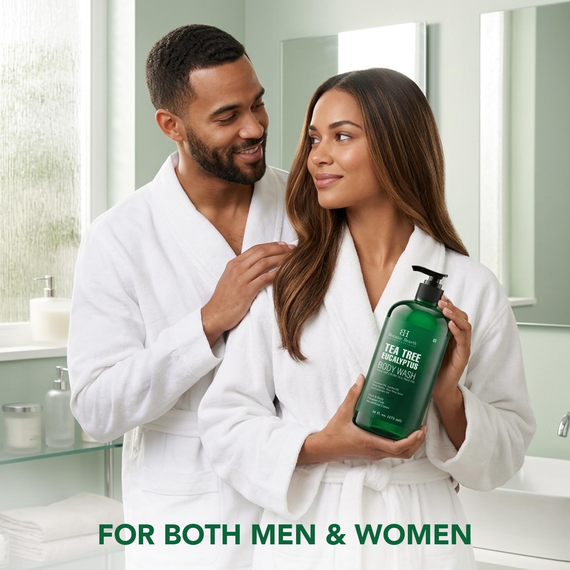 Botanic Hearth Body Wash Shower Gel, 245ml, Sulfate & Paraben Free, PETA Certified Cruelty-Free, Adult - ingredients panel (4