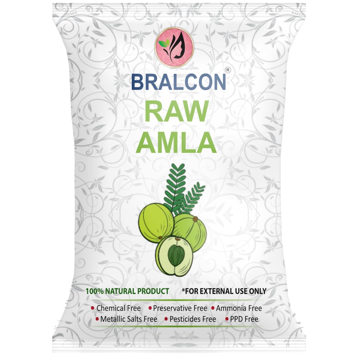 BRALCON Whole Dried Amla, 100g, Indian Gooseberry