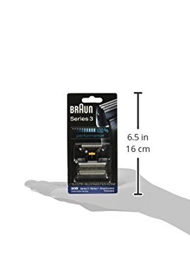Braun 30B Foil and Cutter Replacement Head, Compatible with Series 3, SmartControl, TriControl Shavers, Electric Shaver Part 