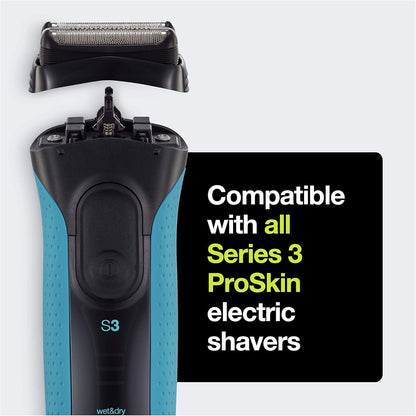 Braun 32B Foil Shaver, Single Head, Replacement Head Series 3 - back view