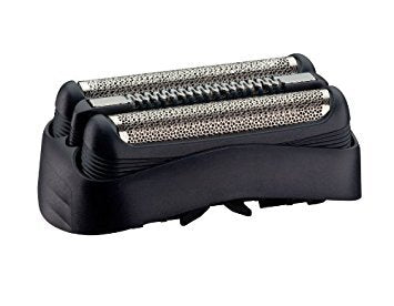 Braun 32B Replacement Head, Black, Fits Series 1 Electric Shaver 330s-4 and 320s-4 - front view