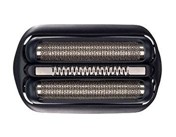 Braun 32B Replacement Head, Black, Fits Series 1 Electric Shaver 330s-4 and 320s-4 - back view