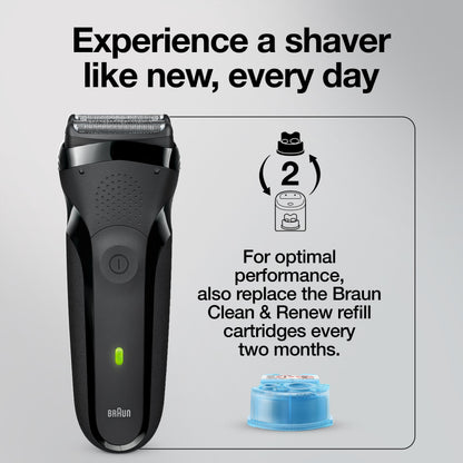 Braun 32S Series 3 Replacement Head Cassette, 1 Count, Electric Shaver Accessory - ingredients panel