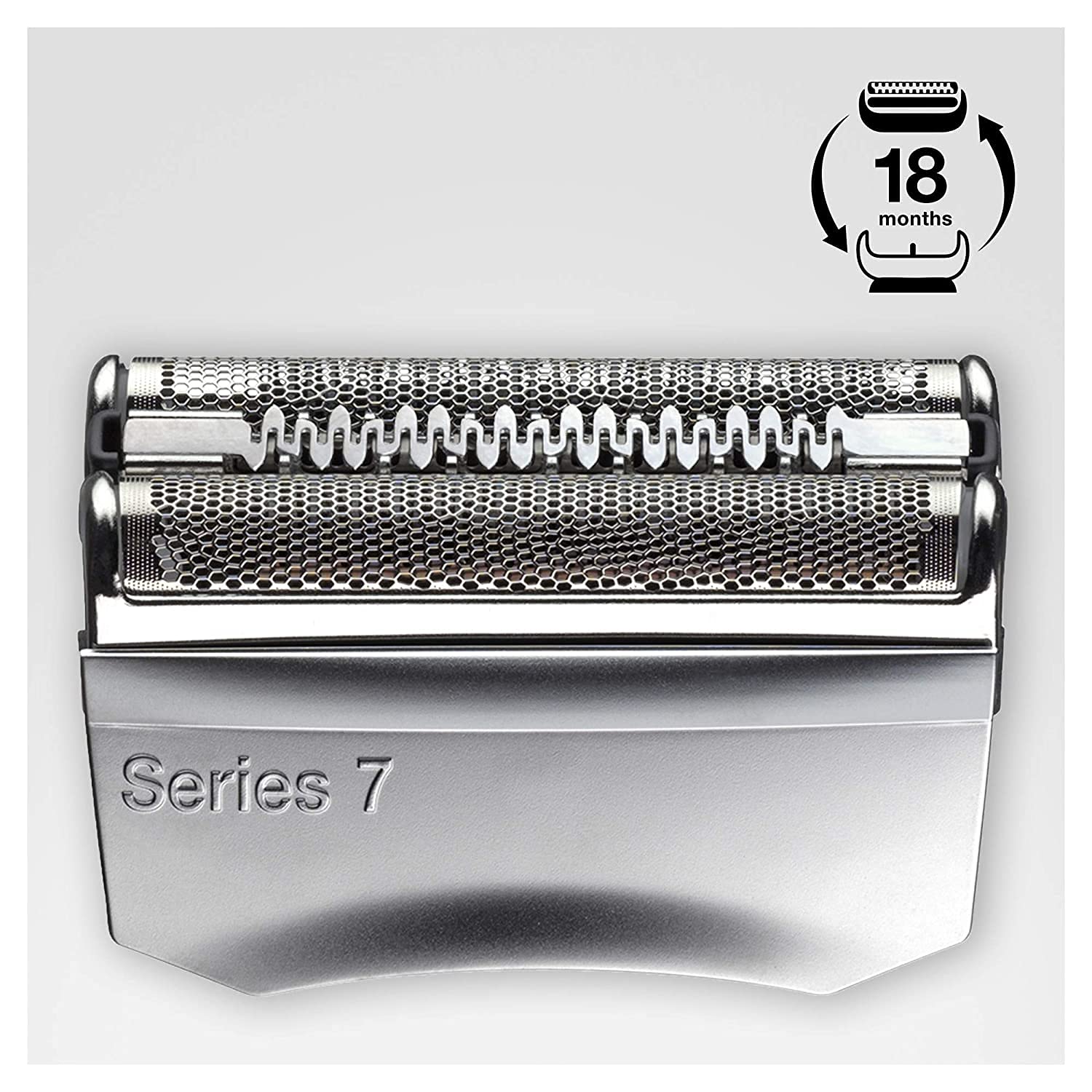 Braun 70S Replacement Shaver Head, Silver, Fits Series 1 Models 730-750cc - ingredients panel