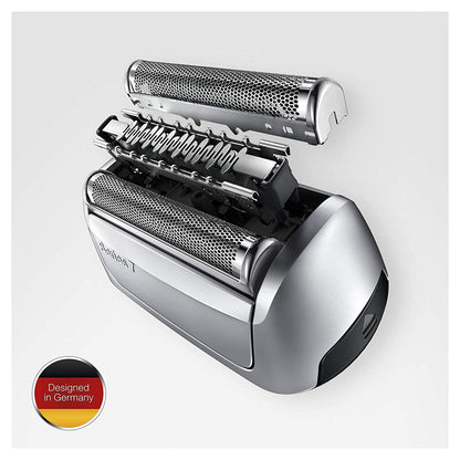 Braun 70S Replacement Shaver Head, Silver, Fits Series 1 Models 730-750cc - close-up detail