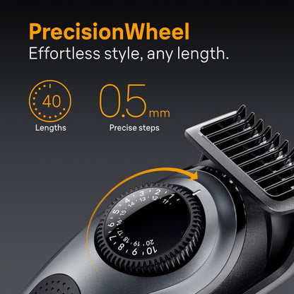 Braun 8-in-1 Trimmer for Men, Series 5 5471, Beard Trimmer, Body Trimmer, Hair Clippers, Ultra-Sharp Blade, 40 Length Setting