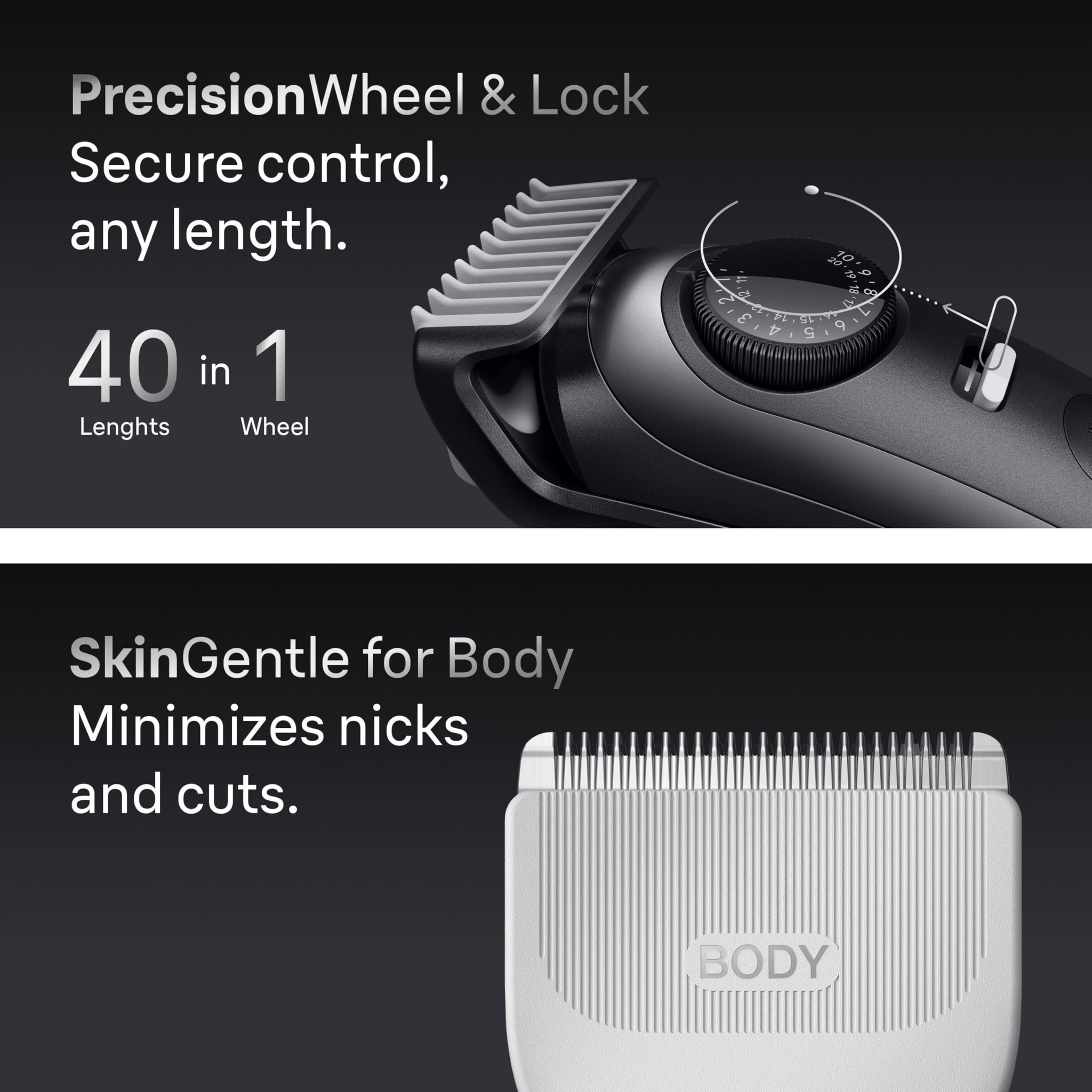 Braun All-in-One Men's Shaving Set Series 9 Pro 9535, Beard Trimmer, Hair Clipper, Body Groomer, Waterproof - label detail
