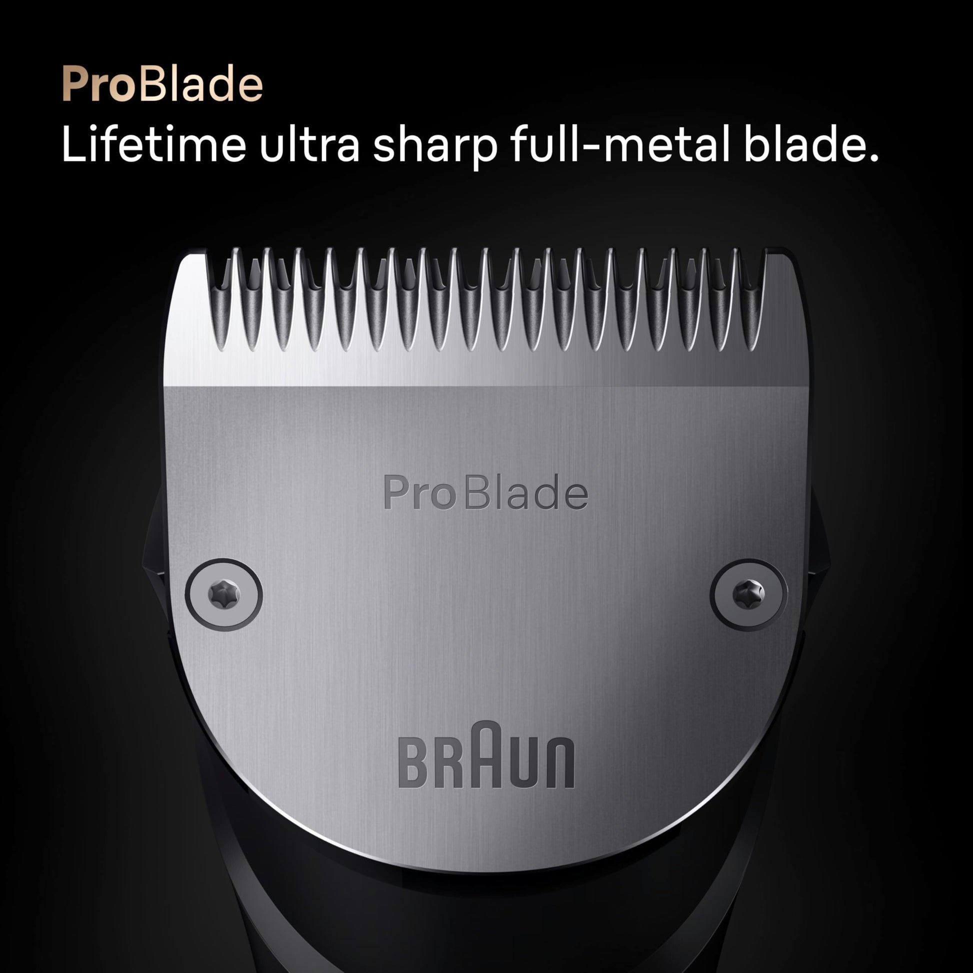 Braun All-in-One Series 9 PRO Beard & Body Trimmer AIO 9555 - Cordless Grooming System with Gillette Labs Razor - label detai