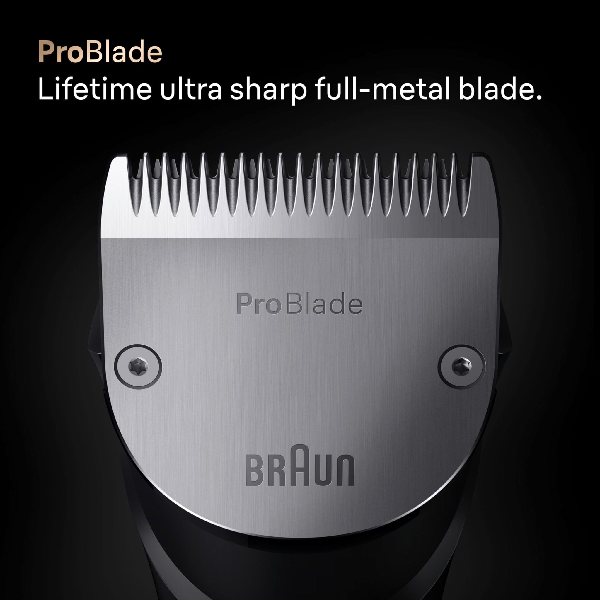 Braun All-in-One Series 9 PRO Beard & Body Trimmer AIO 9555 - Cordless Grooming System with Gillette Labs Razor - label detai