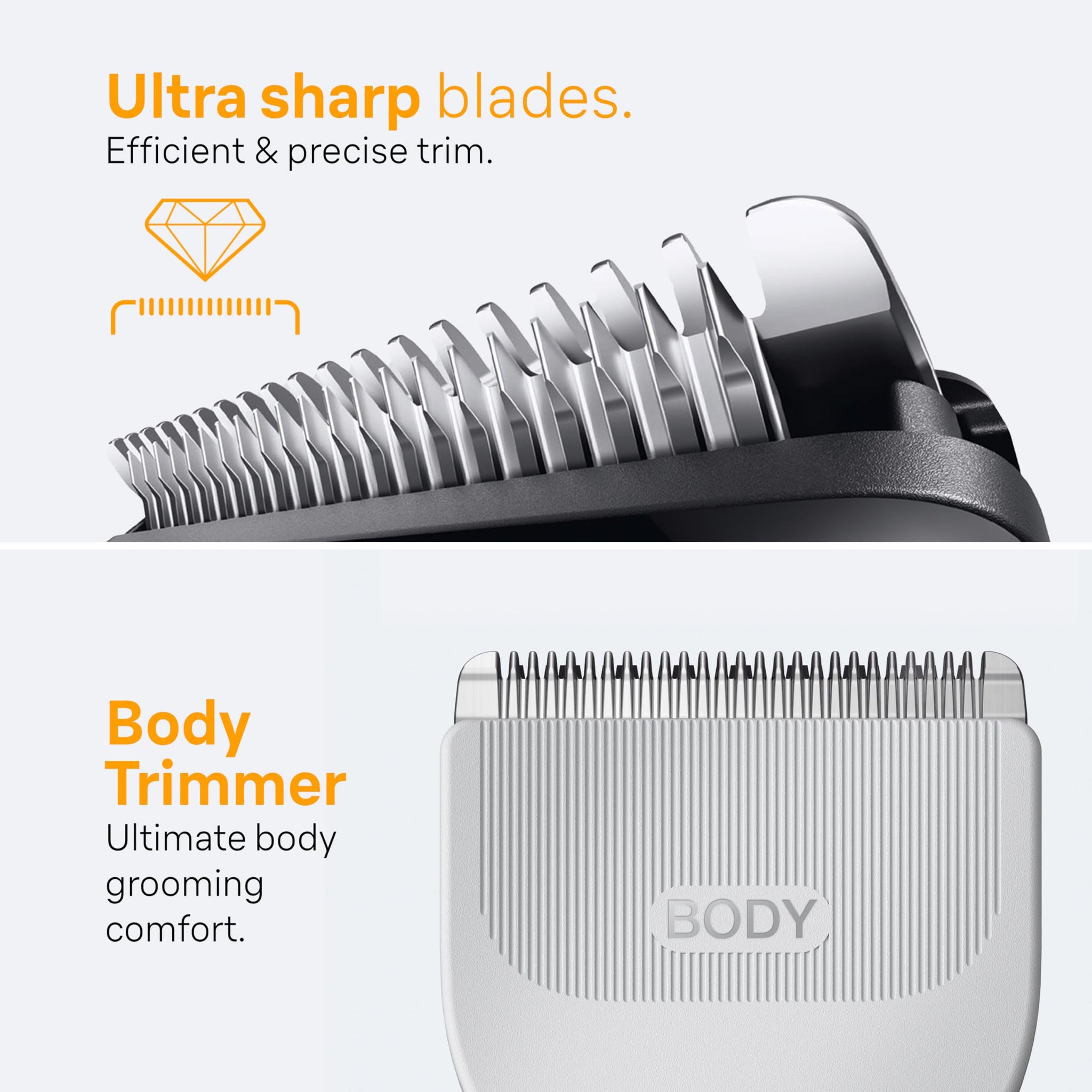 Braun All-in-One Style Kit Series 5 5470, 9-in-1 Men's Trimmer, 40 Length Settings, Rechargeable, Cordless - back view