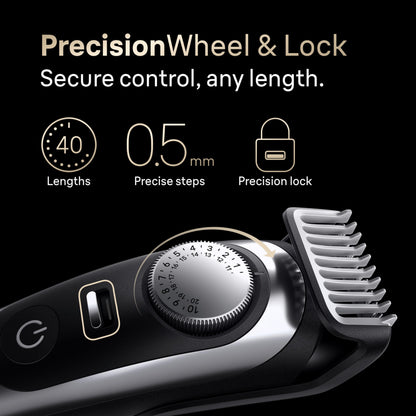 Braun All-In-One Style Kit Series 9 9440, 13-In-1 Trimmer for Men, 40 Length Settings, Beard and Body Trimmer - front view