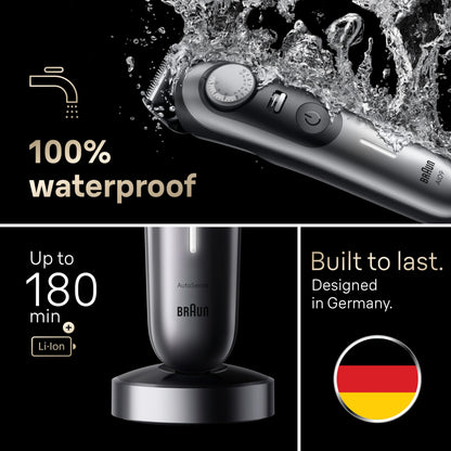 Braun All-In-One Style Kit Series 9 9440, 13-In-1 Trimmer for Men, 40 Length Settings, Beard and Body Trimmer - ingredients p