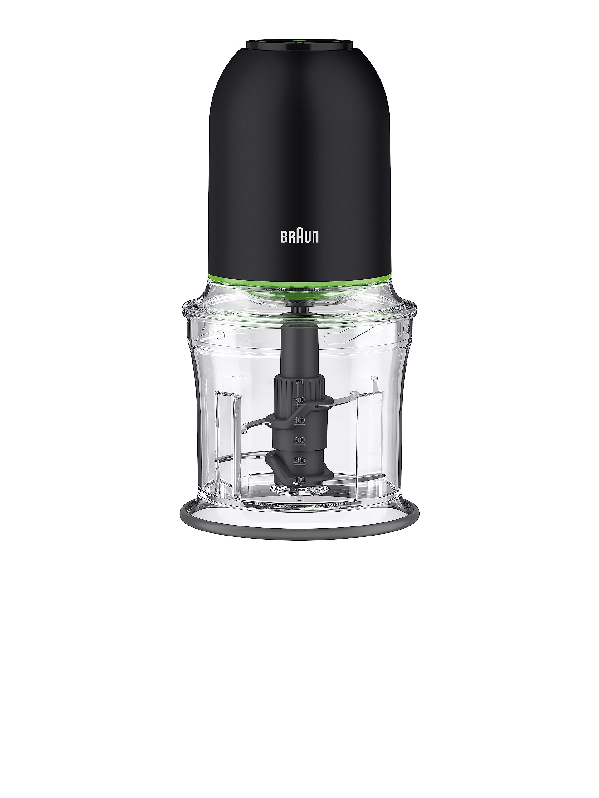 Braun CH3012BK EasyPrep Mini Food Processor, 4 Cup, Black, QuadBlade Technology, Two Speed Settings