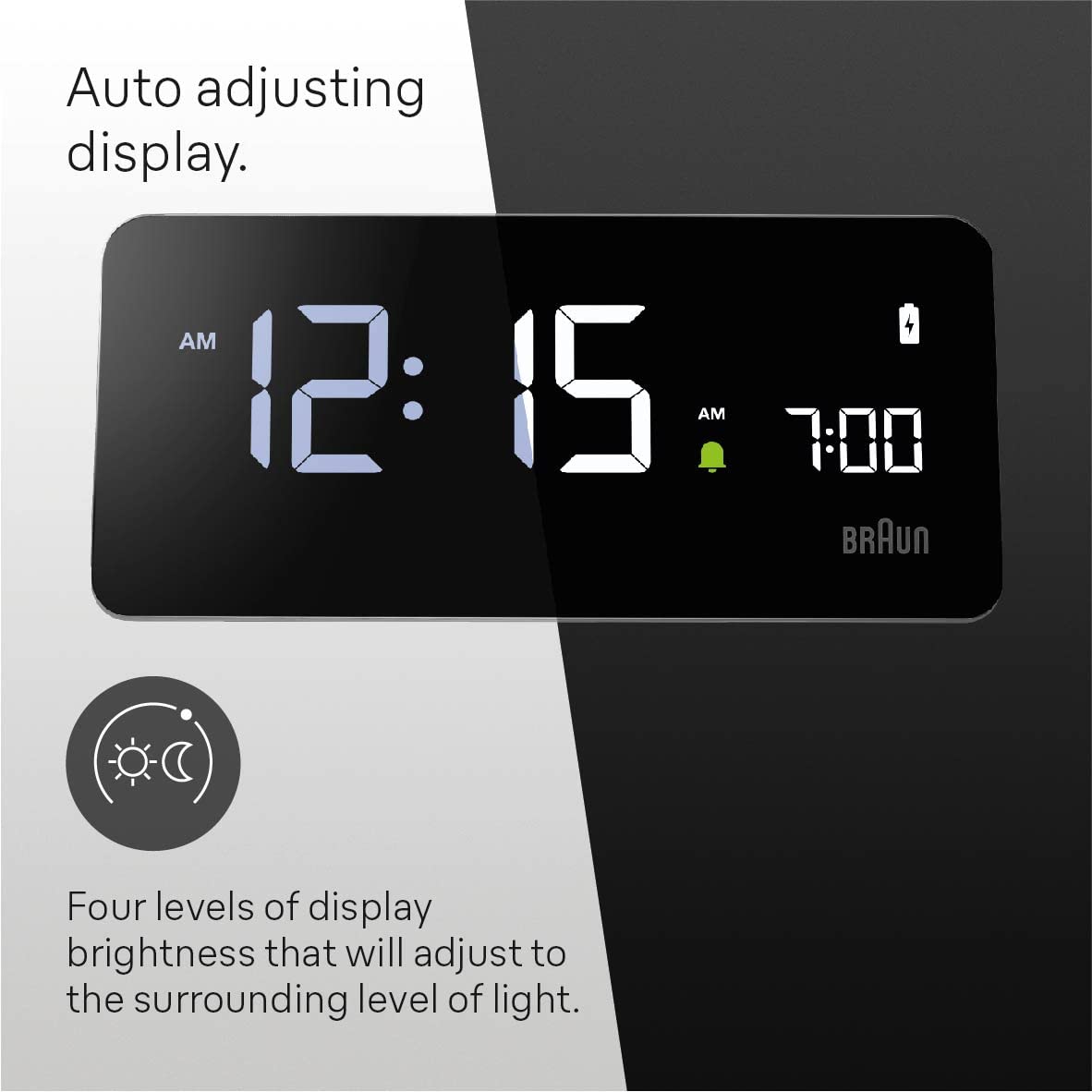 Braun Digital Alarm Clock with VA LCD Display and 10W Qi Wireless Charging Pad - ingredients panel (15)