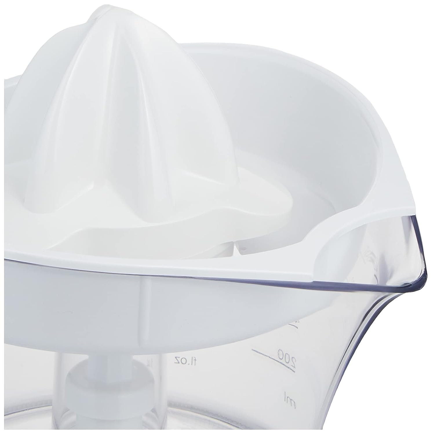 Braun Electric Citrus Juicer, 20 Watt, Adjustable Pulp Control, Auto Start Stop, Dishwasher Safe - close-up detail (14)